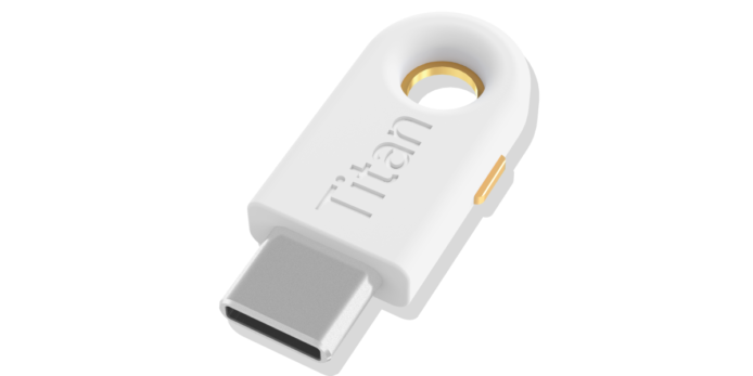 Google 推出 USB-C 版 Titan 安全密钥 加强网络帐户安全性