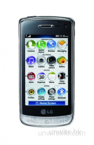 新聞稿：LG 全球首部透明手機 LG GD900 Crystal 抵港