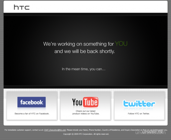 HTC 全球網站全 down！駭客入侵了嗎？！