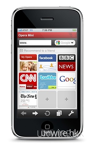 Opera Mini iPhone 版 Approved! 上網快9成