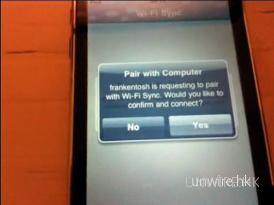 無線 Wi-Fi 同步你的 iPhone