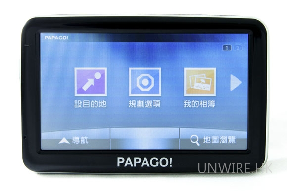 新版定位更快 – 導航皇 PAPAGO  GPS-R6000