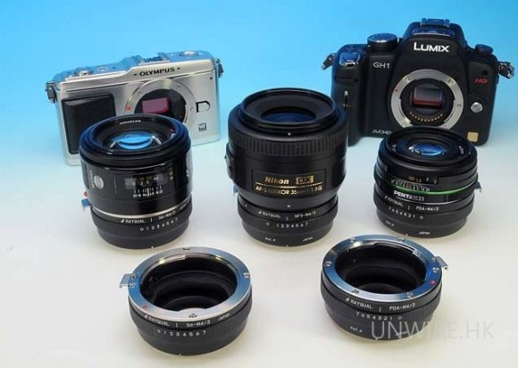 Sony NEX 終於可用 Nikon、Canon、Contax 還有 Leica 鏡了!