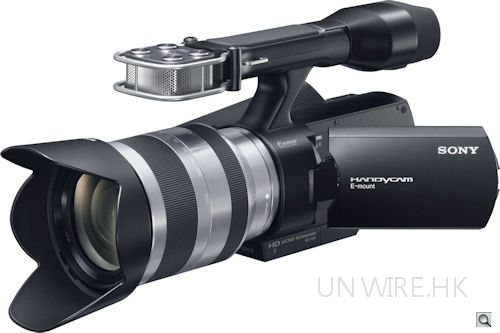 Sony NEX-VG10 – 全球首部消費級可換鏡頭高清攝錄機！