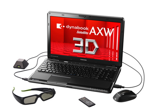 追加3D屏幕! Toshiba dynabook AXW/90MW