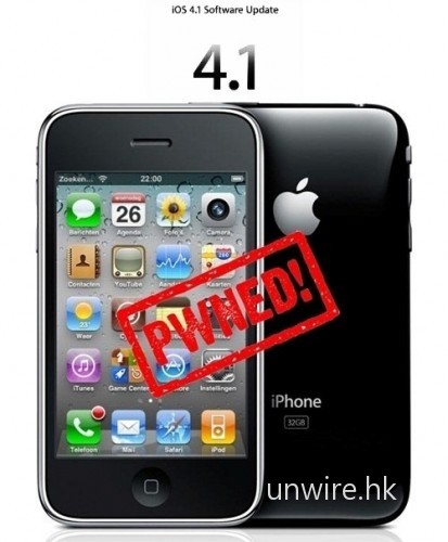 Jailbreak iPhone 3Gs iOS4.1 工具 – PwnageTool 已經推出
