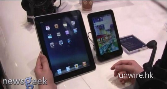 iPad vs Galaxy Tab 瀏覽器速度比併,Galaxy Tab 大勝?