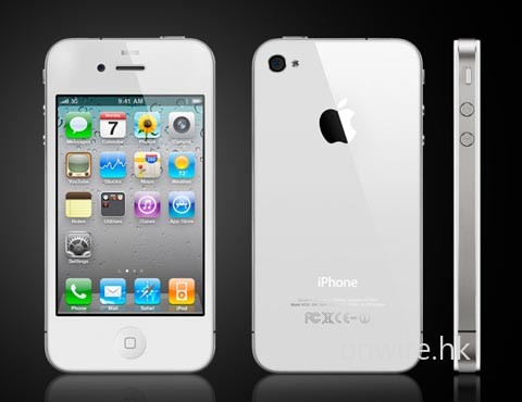 3HK iPhone4 十月中有白機傳言證實「流料」