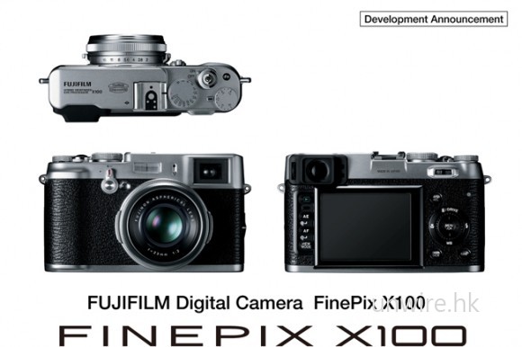 復古設計! 23mm f/2.0 1200萬像 APS-C – Fujifilm FinePix X100