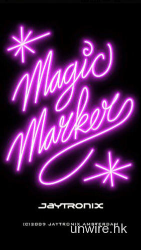 Android霓紅燈寫字效果《MagicMarker》