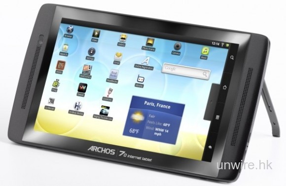 Archos 70/101有Android 2.2.1升級了