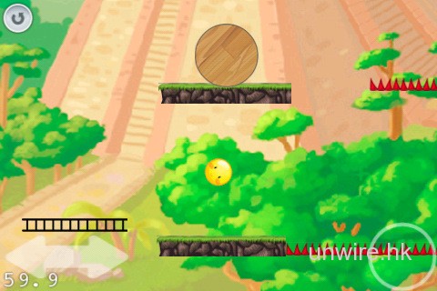 (iPhone Game) 可愛波波彈彈彈 -《Adventure of Little Ball – Lite (小波波歷險記)》
