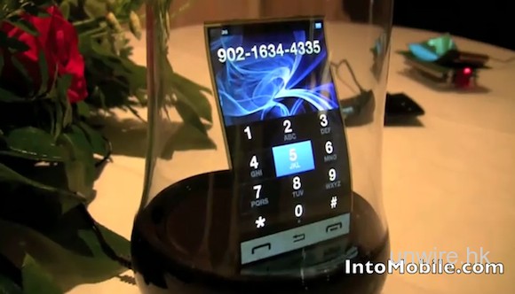 影片：Samsung的可屈曲式的AMOLED螢幕