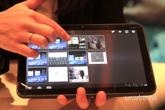 真機現身! 10.1吋/前後 Cam/雙核/ Android 3.0 =  Motorola Xoom Tablet PC