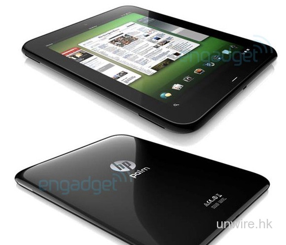 率先睇快將推出的HP webOS Tablet相片和詳情