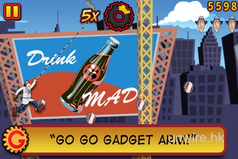 [iPhone]數碼特工 -《Inspector Gadget’s Mad Dash》
