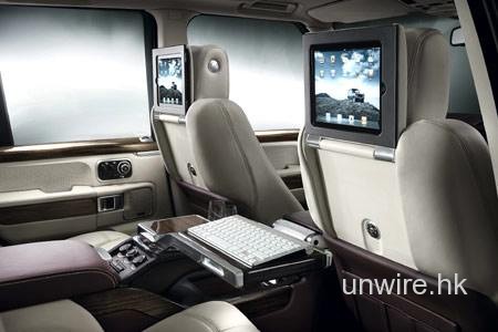 Land Rover 新車指定 iPad 為基本設備
