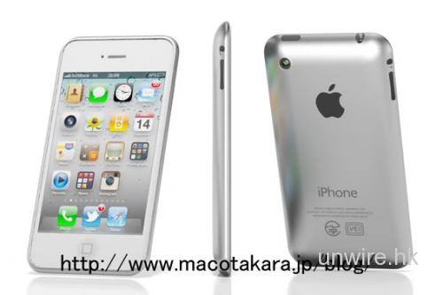 蘋果iPhone 5將會採用iPhone 2G的金屬背殼？