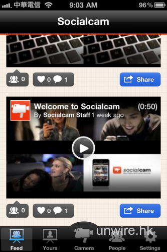 打低Instagram？專門用來分享影片的Socialcam全新社交網絡