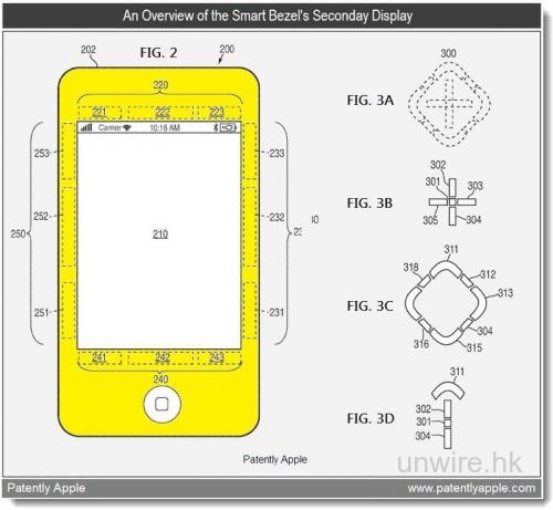 再來Apple專利：發光觸控面板