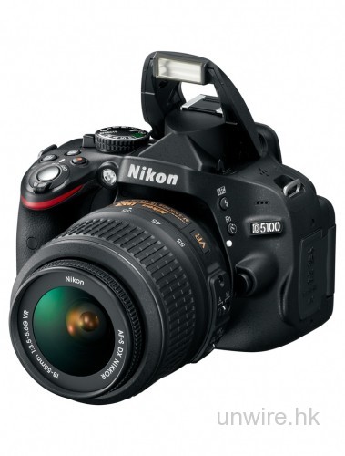 機身更細! 3″ 扭扭芒, HD 拍片- Nikon D5100 登場