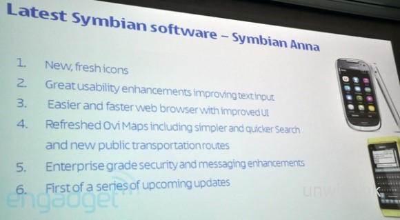 Nokia正式公佈Symbian新版本”Anna”