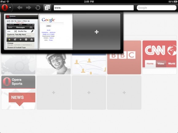 [iOS] Opera瀏覽器更新支援iPad和Retina螢幕