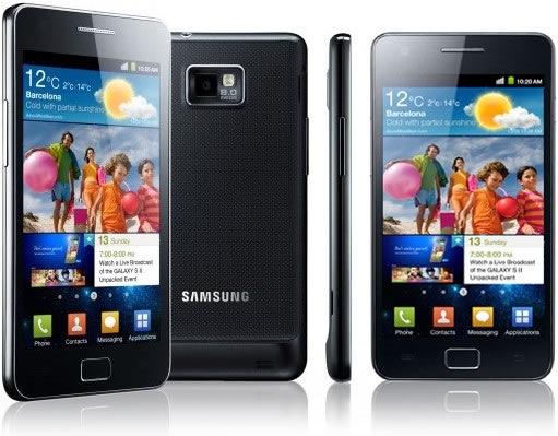 Samsung Galaxy S II使用Gorilla Glass強化玻璃顯示