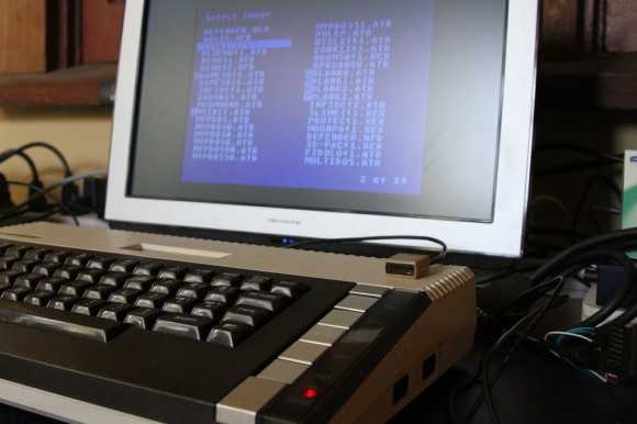 DIY讓Atari 400能支援MicroSD卡