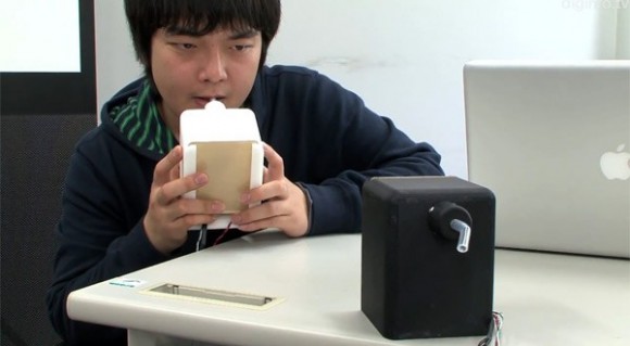 日本研發遠距離接吻模擬器