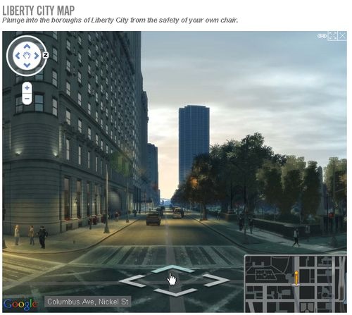 Google街景服務登陸自由城