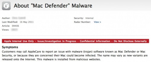 Mac用家要提防Mac Defender惡意軟件