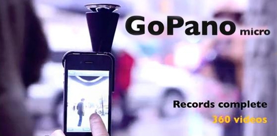 GoPano micro 使iPhone4能拍360º影片