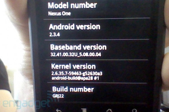 Nexus One也得到了Android 2.3.4更新