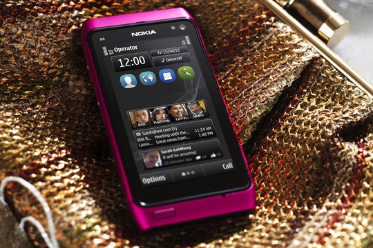 Nokia N8將推出粉紅色來溶掉妳的心