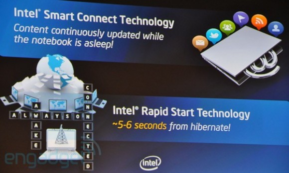Intel公佈Rapid Start技術，5秒高速開機
