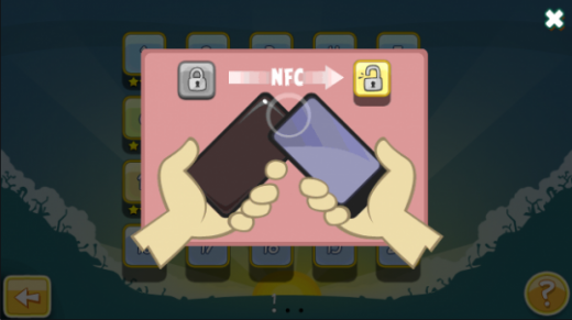 魔法憤怒鳥讓你用NFC解鎖關卡