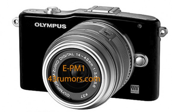 絕細! Olympus E-PM1 首張機身相片現身