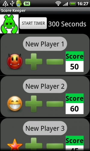 [Android] 計分幫手 -《Score Keeper》