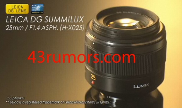 新 M43 鏡皇: Panasonic Leica 25mm f/1.4 曝光!