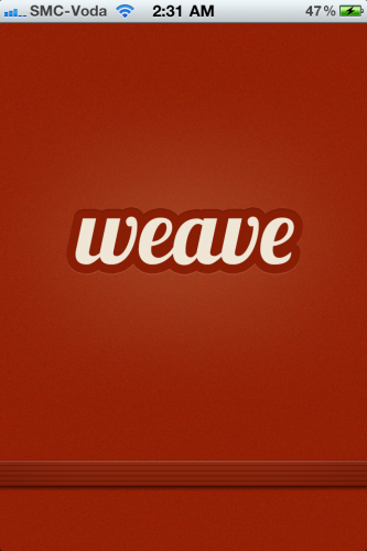 [iPhone] 大頭蝦專屬助手 – Weave
