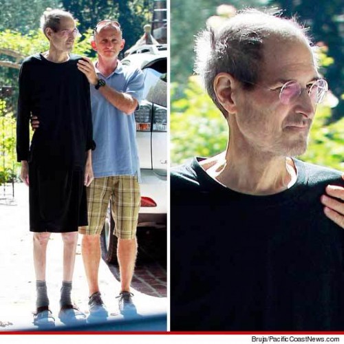 Steve Jobs 最新相片：重病激瘦？網友 : TMZ 造假！