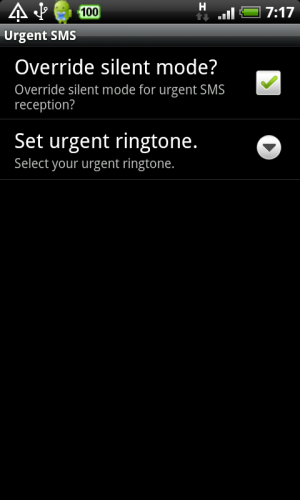 [Android] 不會錯失緊急短訊 -《Urgent SMS》