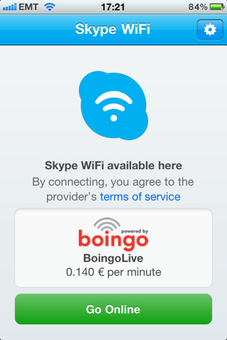 [iOS] 有 Hotspot 就打電話 – Skype WiFi