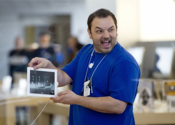 [有福氣] 做 Apple 員工可免費借 iPad 玩 Angry Birds？