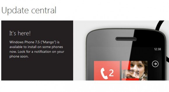 Windows Phone 7.5 Mango 更新來了 ！