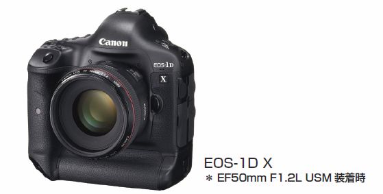 Canon最新專業級DSLR EOS-1D X登場
