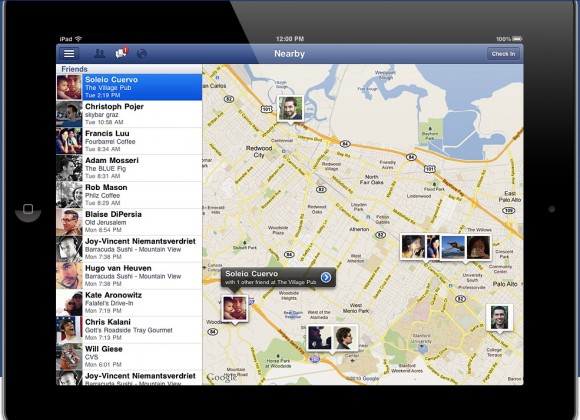 Facebook iPad 版正式登場