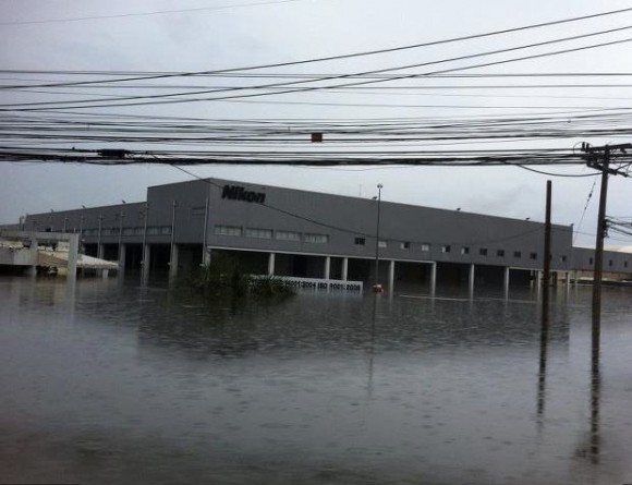 泰國大水災．Nikon DSLR 廠房受創