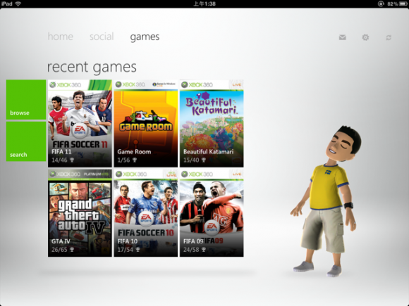 My Xbox LIVE登陸iOS平台
